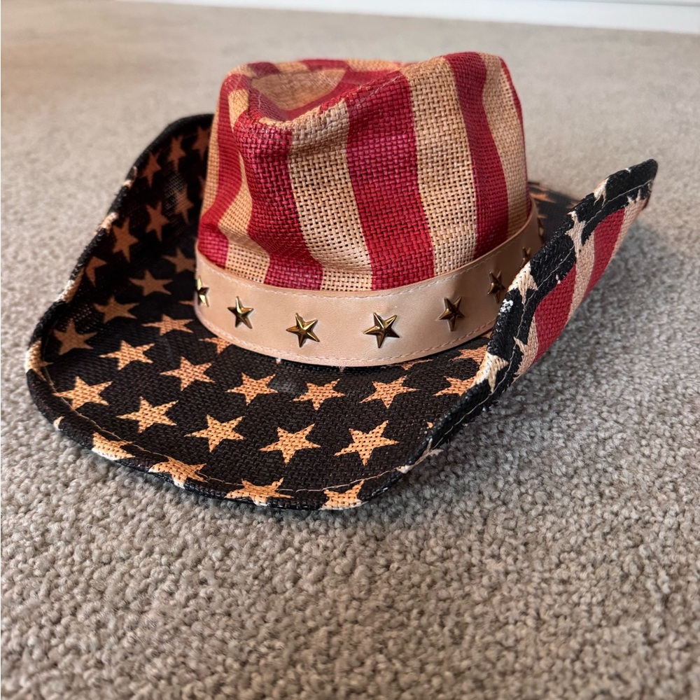 Goldcoast sunwear Americana straw cowboy hat